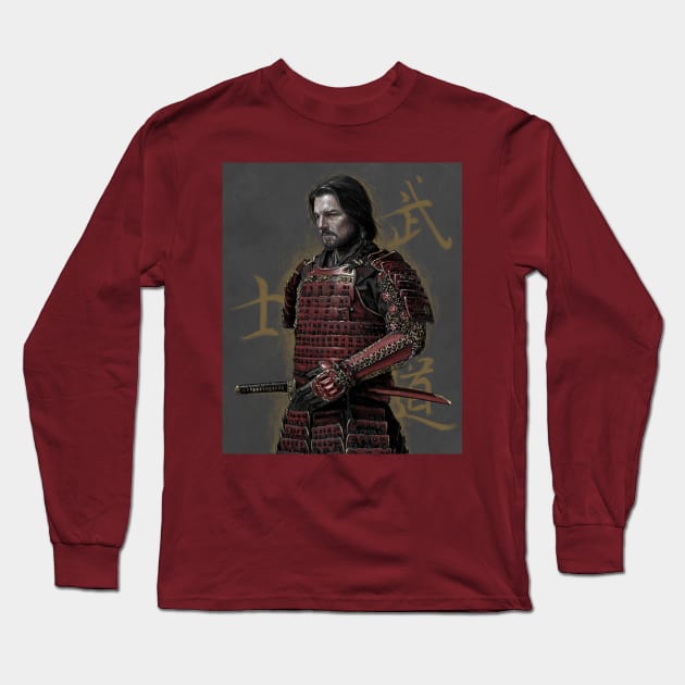 The Last Samurai Long Sleeve T-Shirt by KregFranco